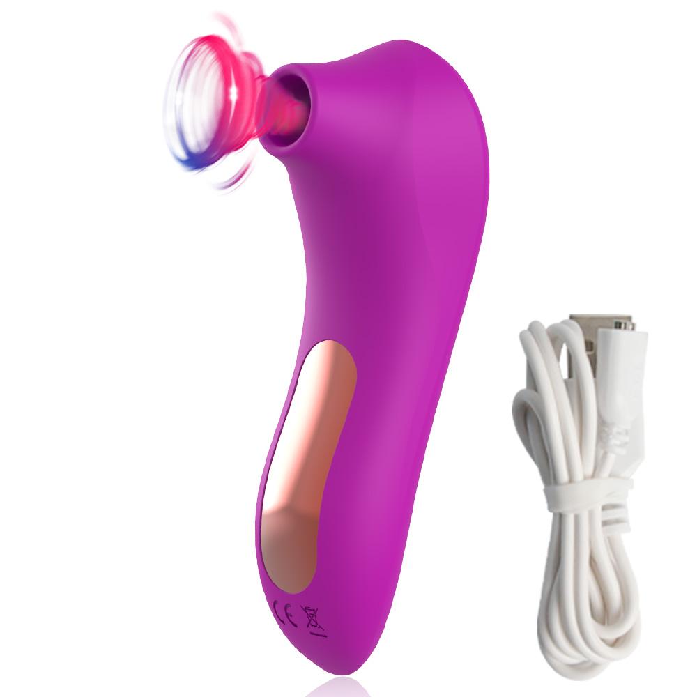 Women's Oral Sex Simulator Vibrator With Clitoris Stimulation And G-spot Massager Sucking Feature