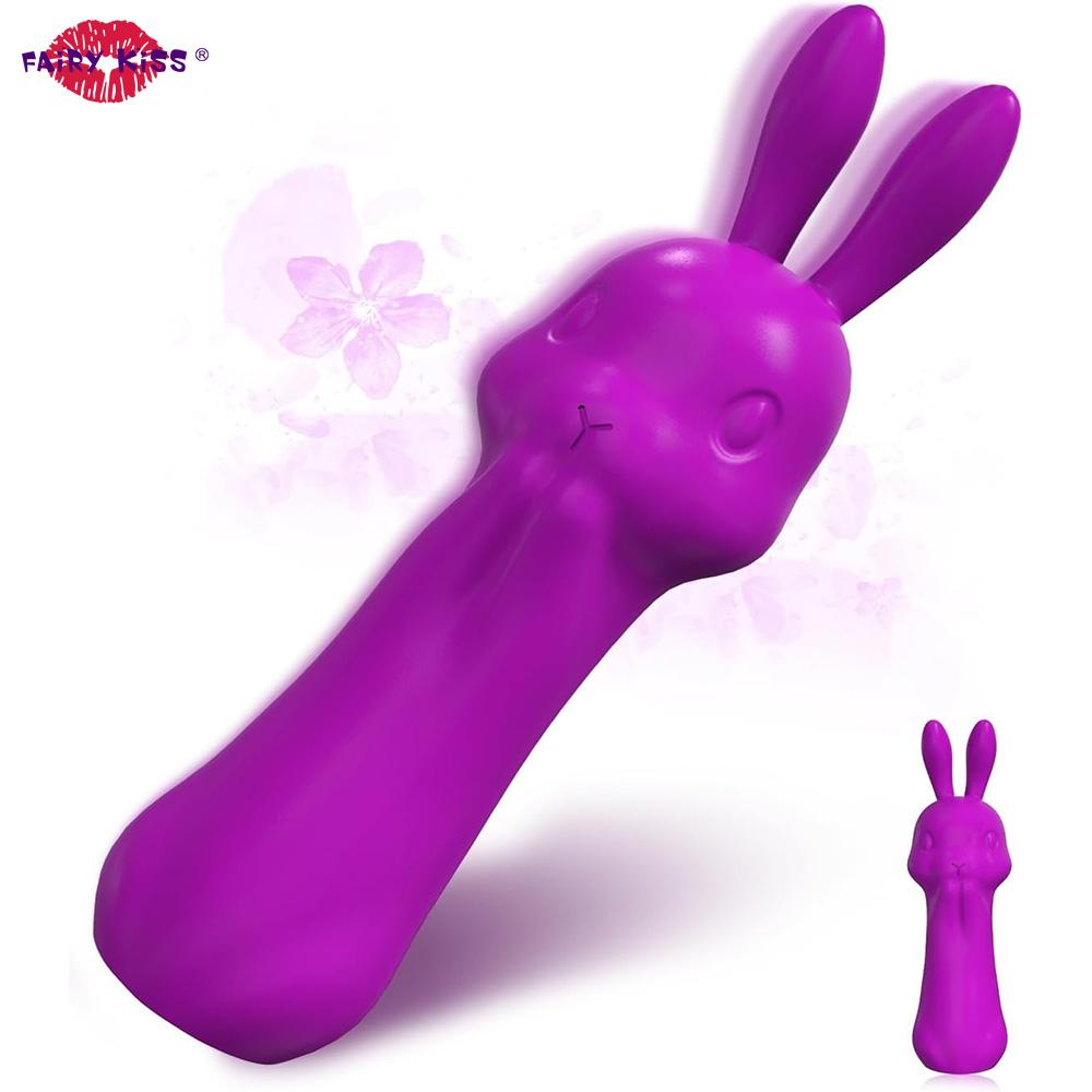 Rabbit New Design Clit Stimulator Wholesale 10 Functions Portable Silicone G Spot Mini Rabbit Bullet Vibrator