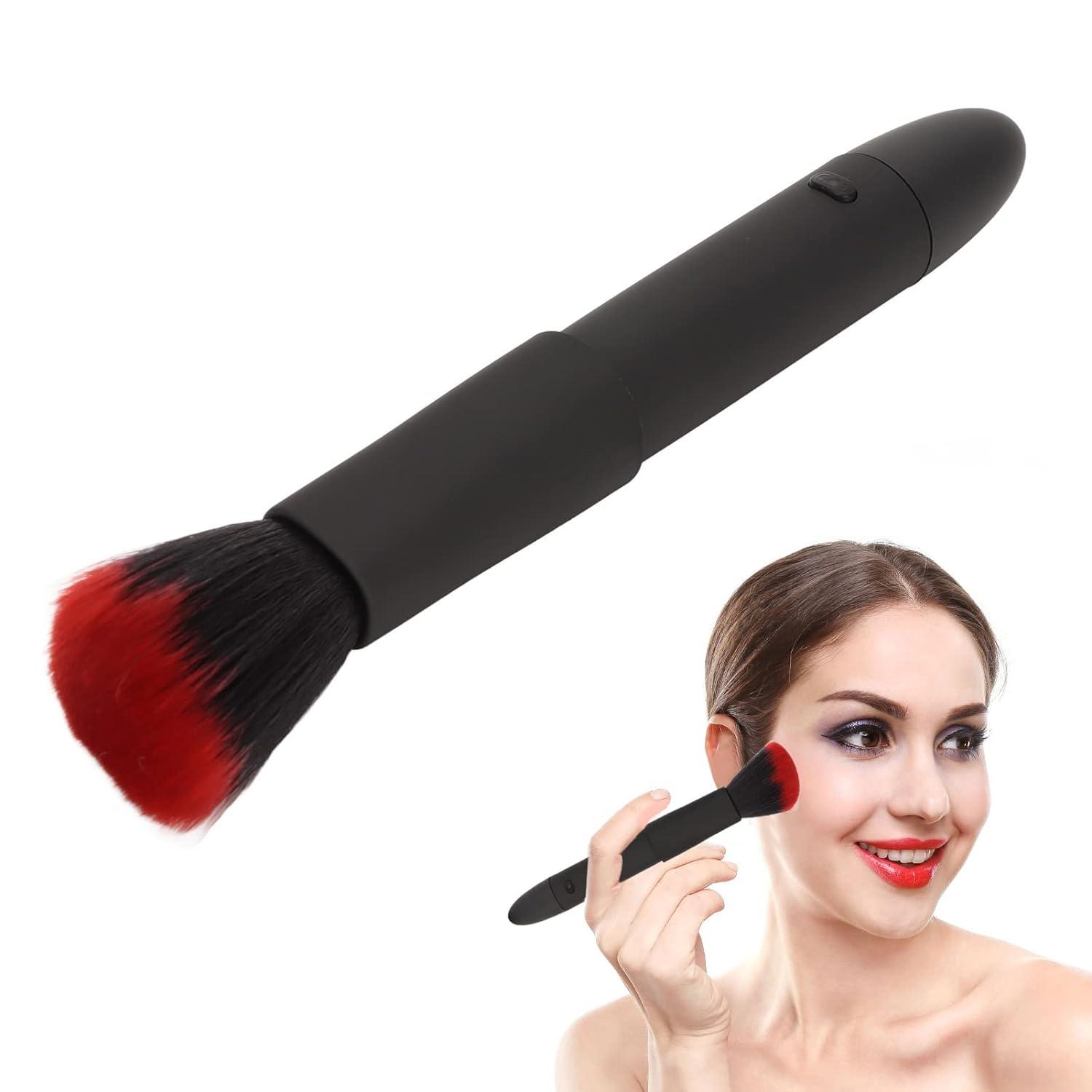 Deep Spot Drop Shipping Rechargeable 10 Speed Mini Vibration Bullet Makeup Women Clitoris Stimulator Make Up Brush Vibrator
