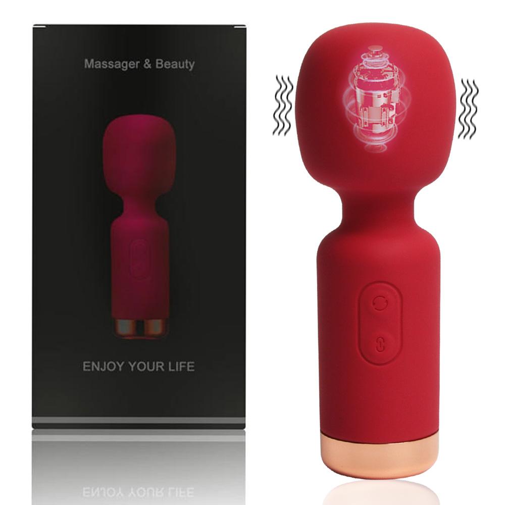 Wholesale Hot Selling Mini Wand Massager Rechargeable Personal Vibrator 10 Frequency Clitoris Stimulation Sexy Toys For Women