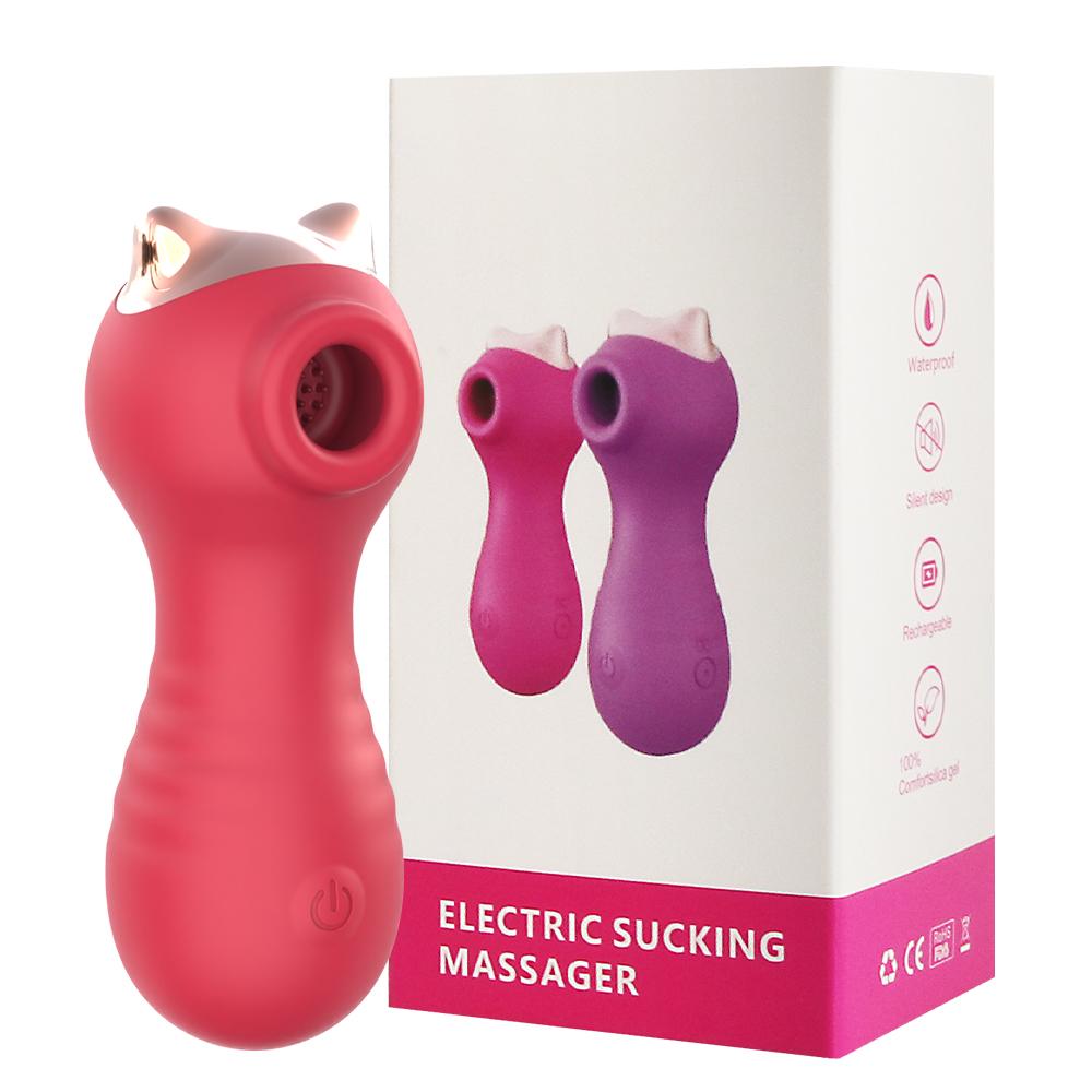 Cat Vibrator 10 Frequency Sucking &amp; Vibrating Sex Toy Nipples Clitoral Stimulator Adult Massager Sexy Machine For Female Couples