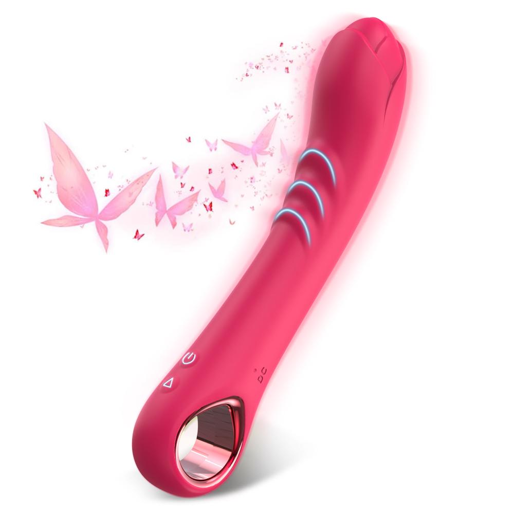 Fairykiss Rose Vibrator Av Wand Massager G Spot Clitoris Stimulation Female Dildo Masturbation Adult Sex Toy For Women Couple