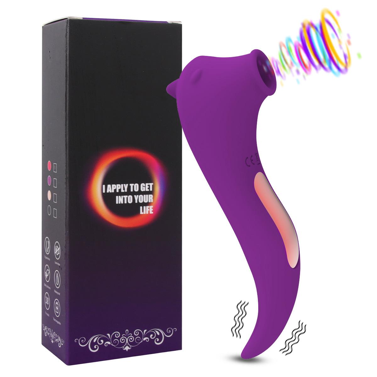 Sucker Clitoris Powerful Sucking Vibrator Female Clit Nipple Oral Vacuum Stimulator Massager Sex Toys Adults Goods For Women