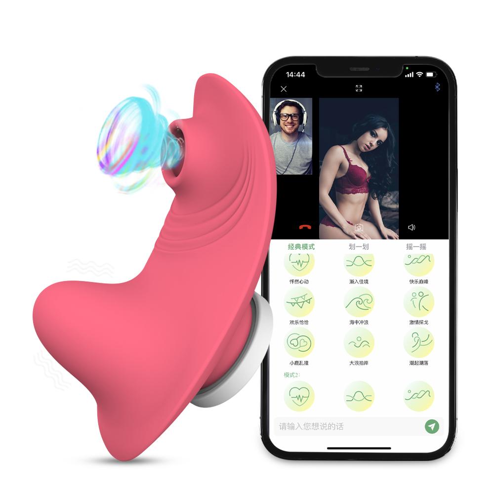 Remote App Control Sexy Underwear Panties Vibrator Clitoris Sucker Female Clit Sucking Vibrator For Women