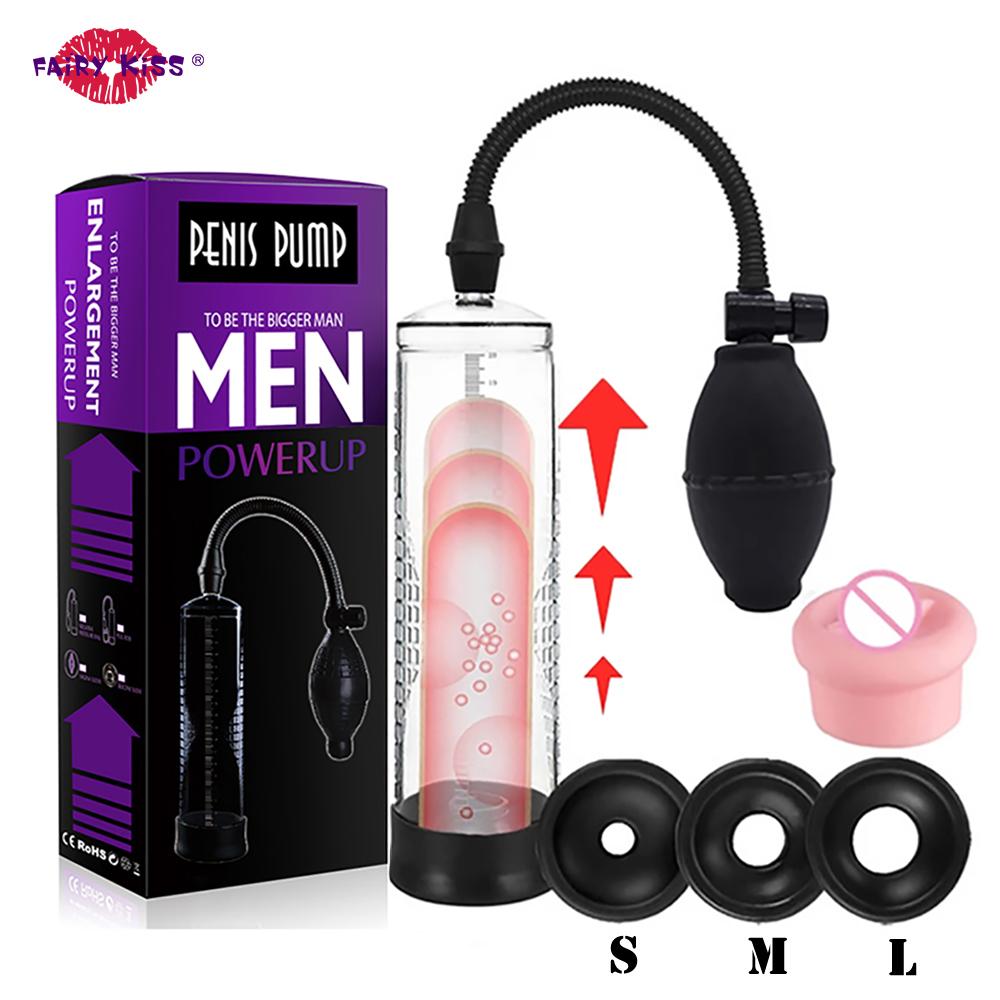 High Vacuum Penis Enlargement Penis Pump Air Suction Penis Enlargement Pump Extender Enhancer Pines Enlargement Pump Man