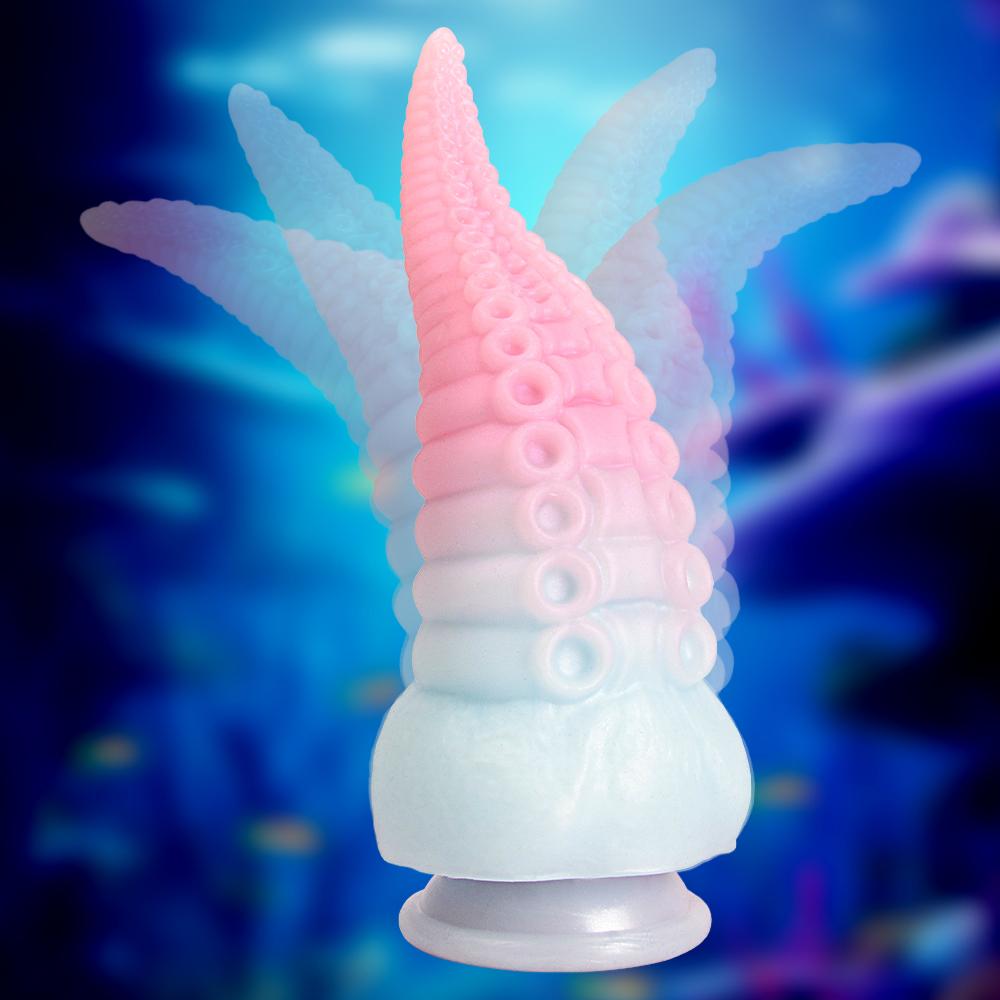 Monster Dildo Tentacle Adult Toy Big Thick Dildos Wholesale Fantasy Colorful Anal Plug With Octopus Tentacles
