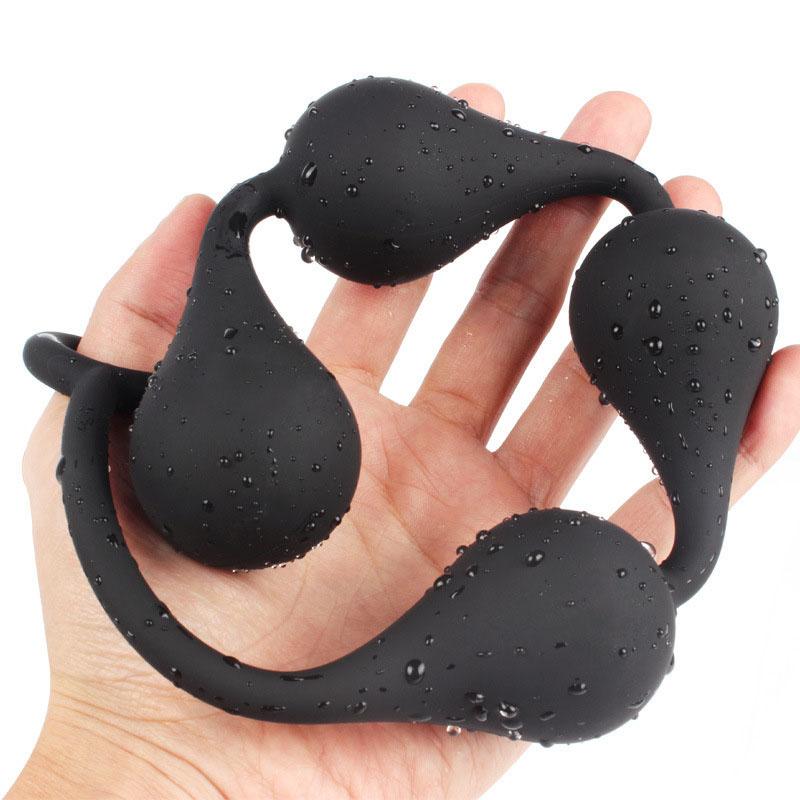 Silicone Big Anal Balls Butt Plug Dilatador Anal Beads Anus Expander Anal Plug Sex Toys For Adults Women Men Intimate Goods Toys