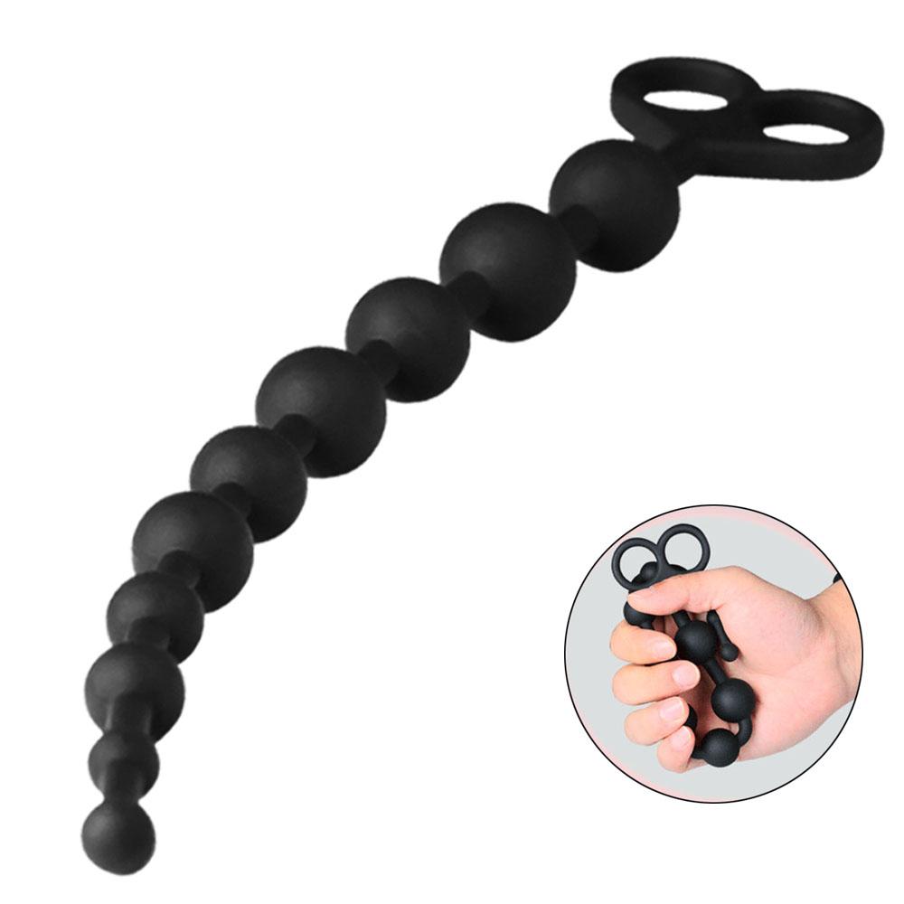 34cm Long Small Anal Beads Silicone Butt Plug Anal Balls Sex Toys For Adult Woman Gay