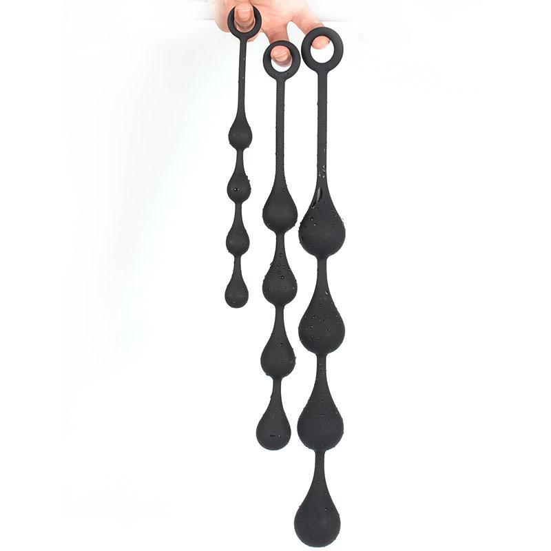 Big Size Anal Enorme Beads Vaginal Balls Massager Anal Dildo Pull G Spot Stimulate Dildo Butt Plug Adult Sex Toy For Woman Men