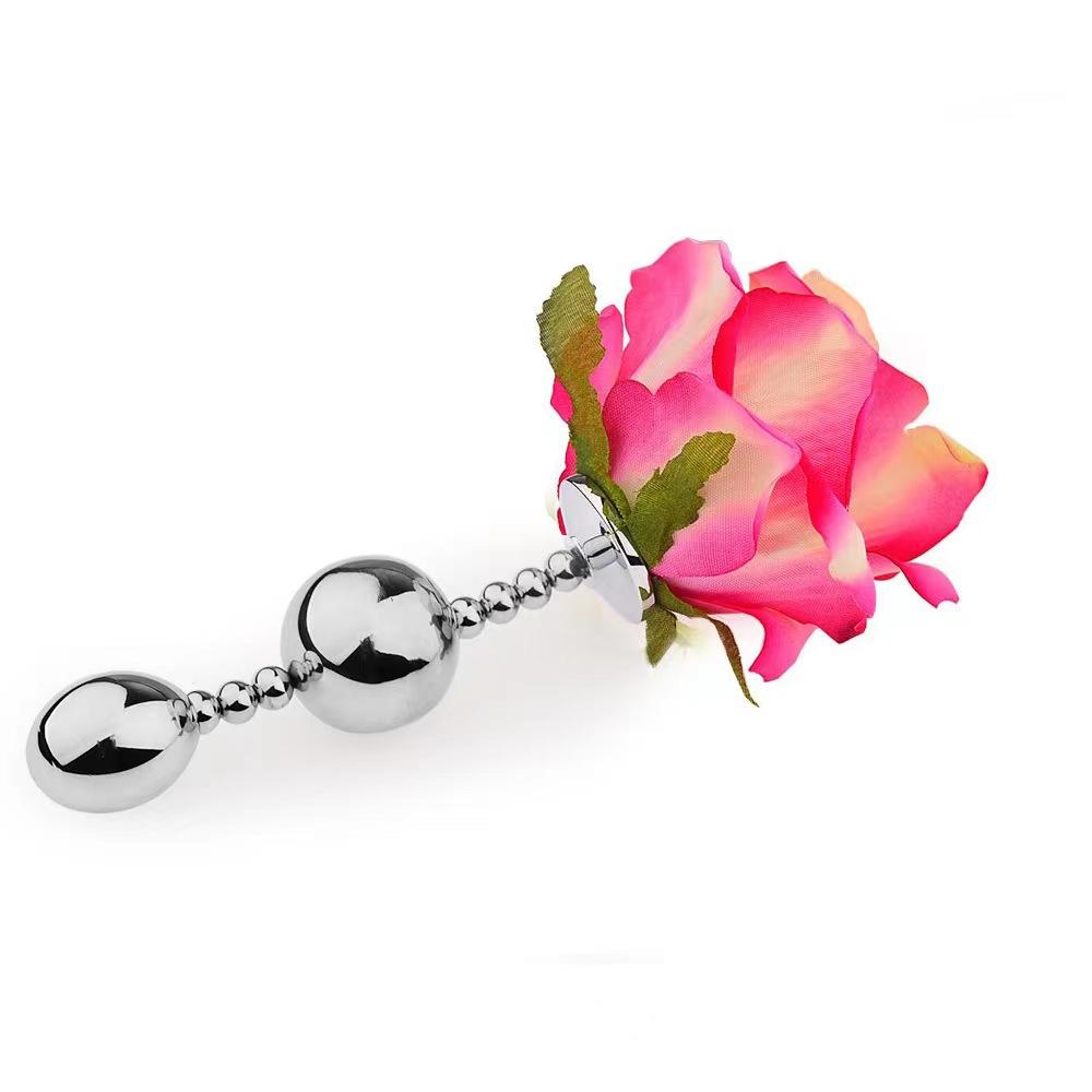 Sex Toys Dilator Anal Plug Jewel Butt Plug Black Red Pink Rosy Small Medium Anal Play For Women