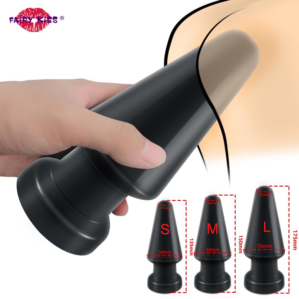 Factory Price Full Soft Silicone Plugs Anales Butt Anal Sex Products Small Medium Women And Men Consolador Anal