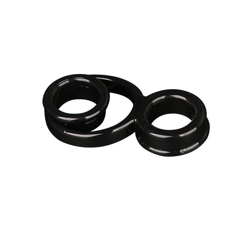 Silicone Double Penis Rings Delay Ejaculation Elastic Sextoy For Men Cock Rings Male Scrotal Weighted Ring For Penis Fairykiss