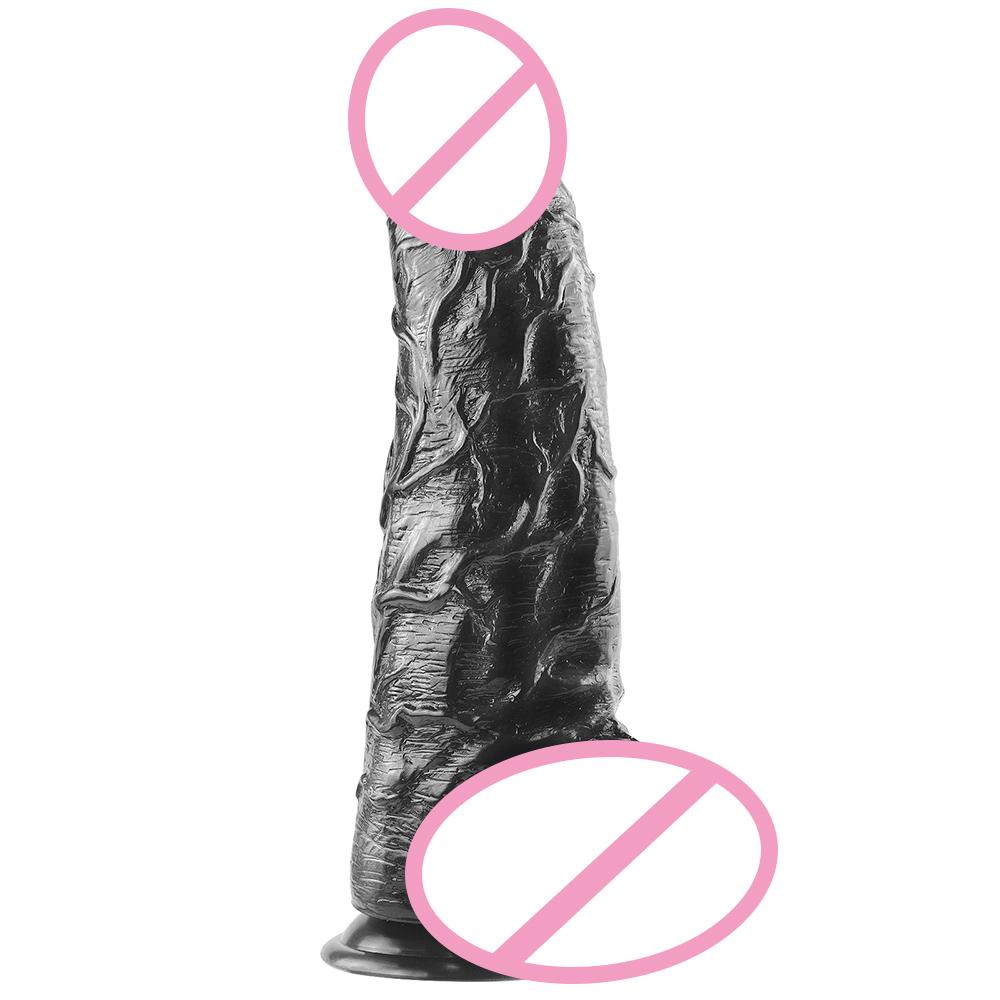 Black Huge Dildo For Women Realistic Dildos Female Sex Toys Large Penis Masturbation