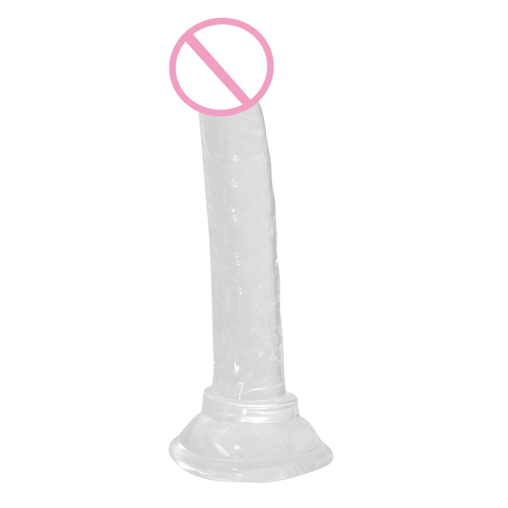 Realistic Dildo With Suction Cup Mini Jelly Dildos Sex Toys For Woman Men Dick Portable Penis Anal Butt Plug