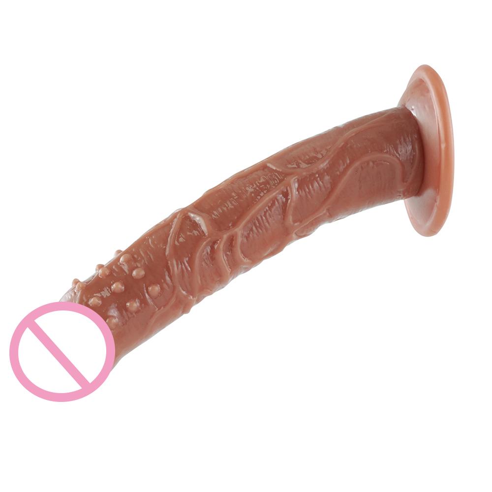 Male Artificial Penis Picture Huge Dick Cock Realistic Sex Male Dildo Rubber Silicone For Women Love