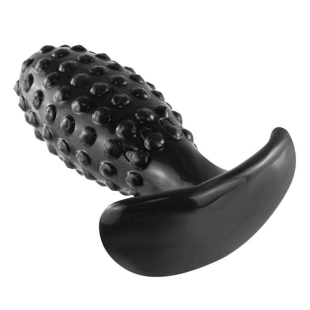 2.7"/3.4"/4"/4.5" Black Pineapple Shape Mini Anal Plug Set Butt Plugs Trainer Anus Intercourse Sexy Toy For Men Women And Couple