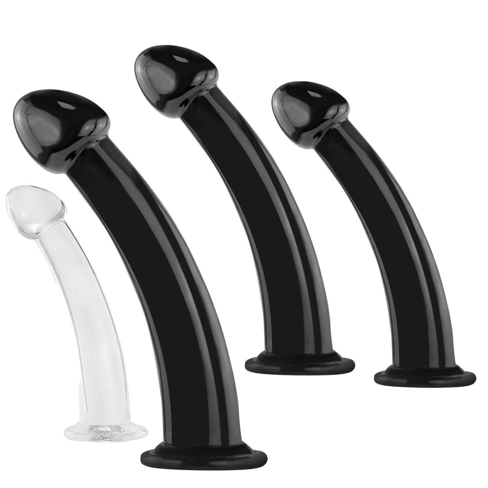 3in1/set S/m/l Smooth Big Head Dildos Anal Plug Set Butt Plugs Trainer Anus Intercourse Sexy Toy For Men Women Lesbian Couple