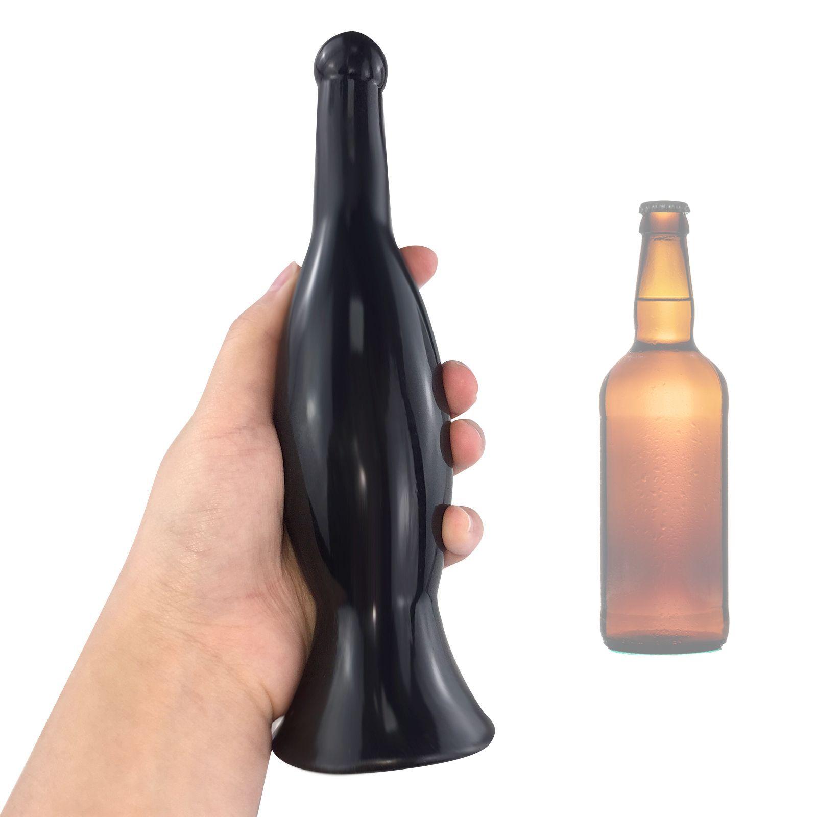 Novel Beer Bottle Shape 20-27.5cm Xxl Dildo Anal Plug Set Butt Plugs Trainer Anus Intercourse Sexy Toy For Men Women And Couple