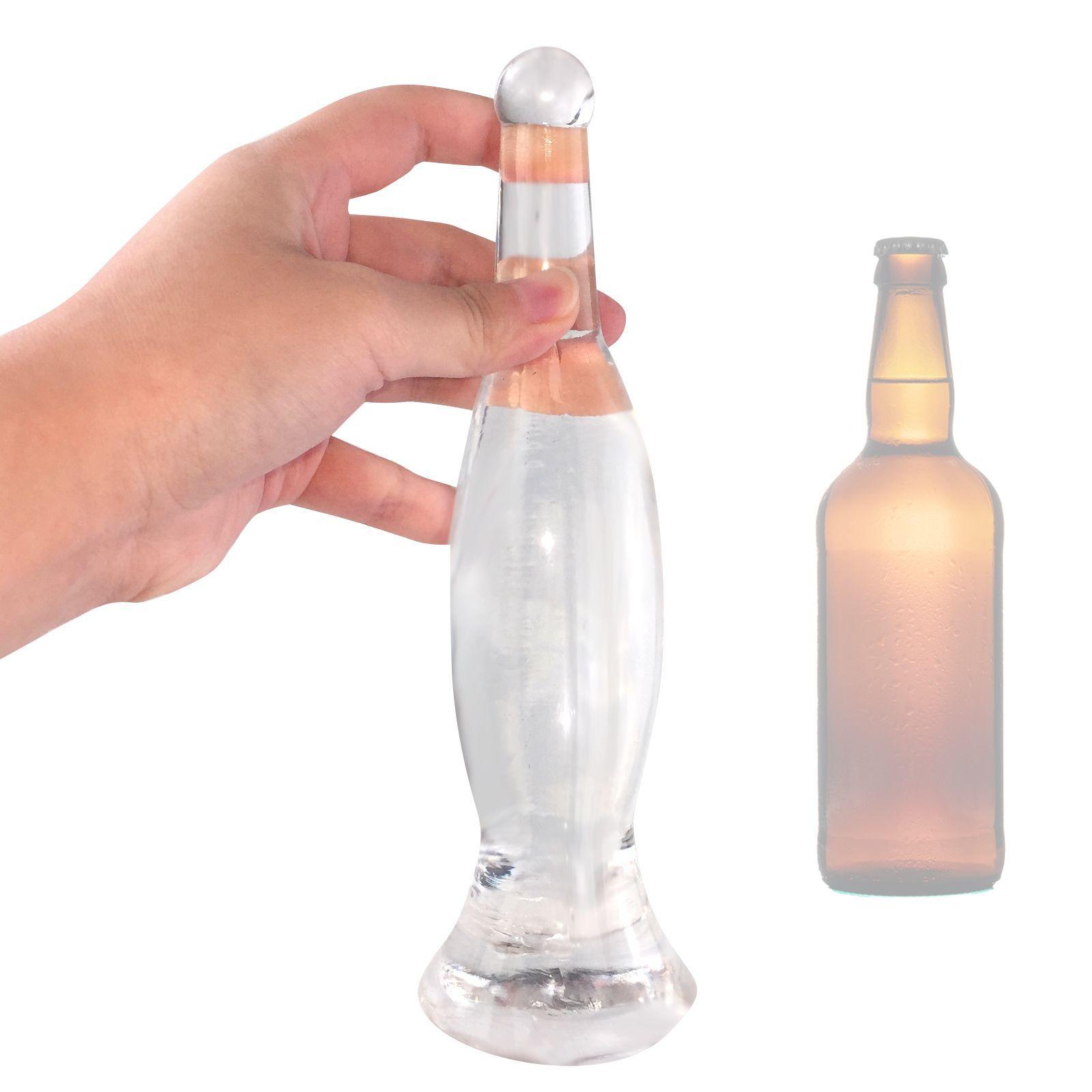 20-27.5 Cm Novel Beer Bottle Shape Xxl Huge Anal Plug Set Butt Plugs Trainer Anus Intercourse Sexy Toy For Men Women And Couple