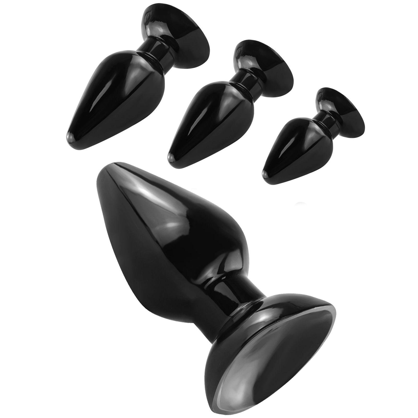 Dia 4.5-7.2cm Super Huge Thick T Shape Xxl Anal Plug Set Butt Plugs Trainer Anus Intercourse Sexy Toy For Men Women And Couple