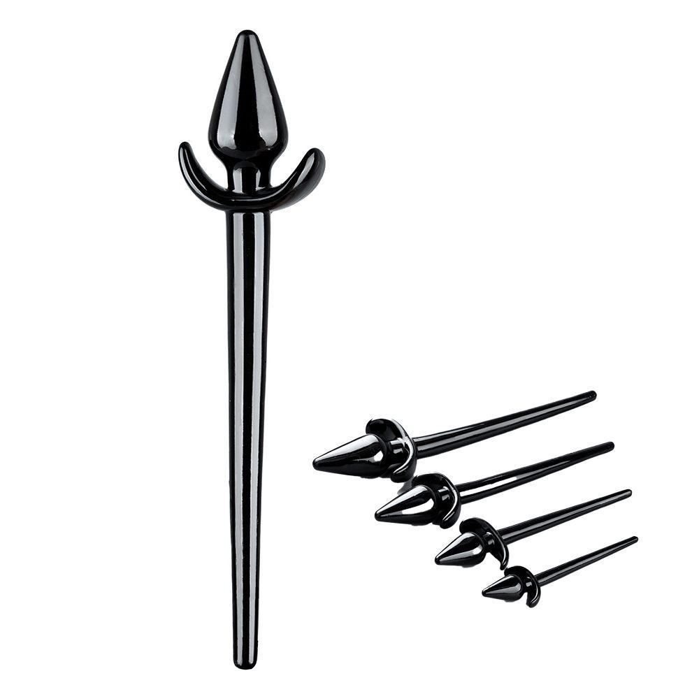 Super Long 24-47cm Sharp Arrow Spear Shape Anal Dildo Hand Play Anal Butt Plug Sex Toy For Women Men Gay Lesbian Beginner &adept