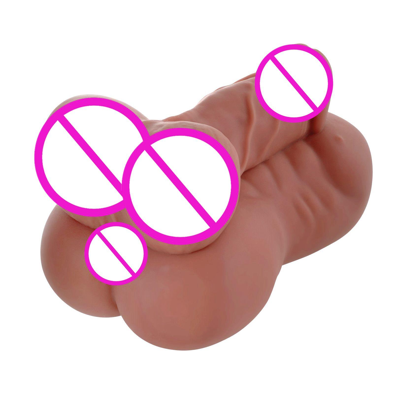 2.3kg Lifelike Gay Men Toy Vagina Male Masturbator Penis Delay Training Cup For Men Portable Masturbation Sex Doll