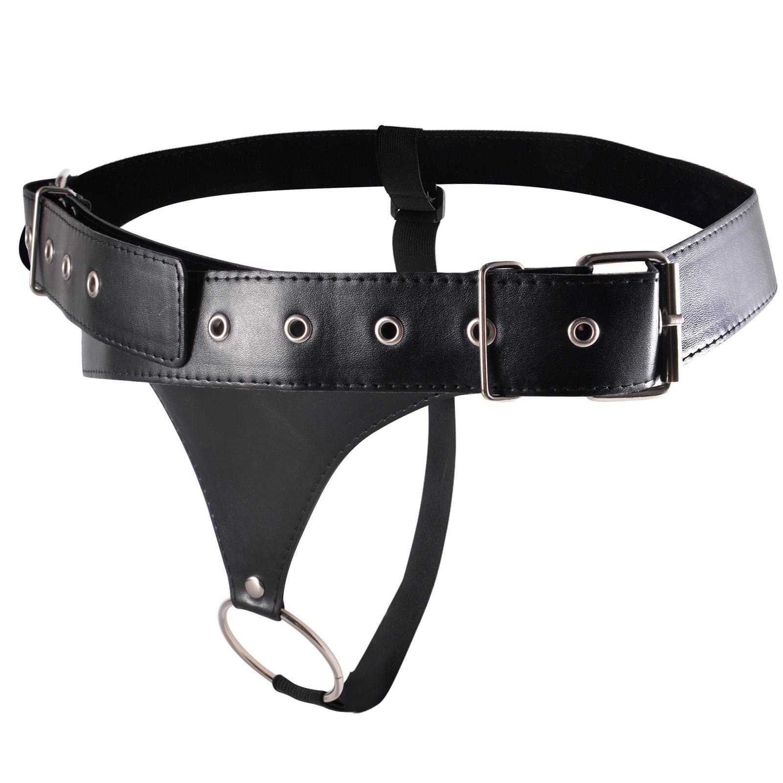 Perimeter 114cm Strap-on Dildo Holder With Ring Adjustable Harness Belt For Xxl Sex Toy Anal Plug Massager For Women Men Lesbian