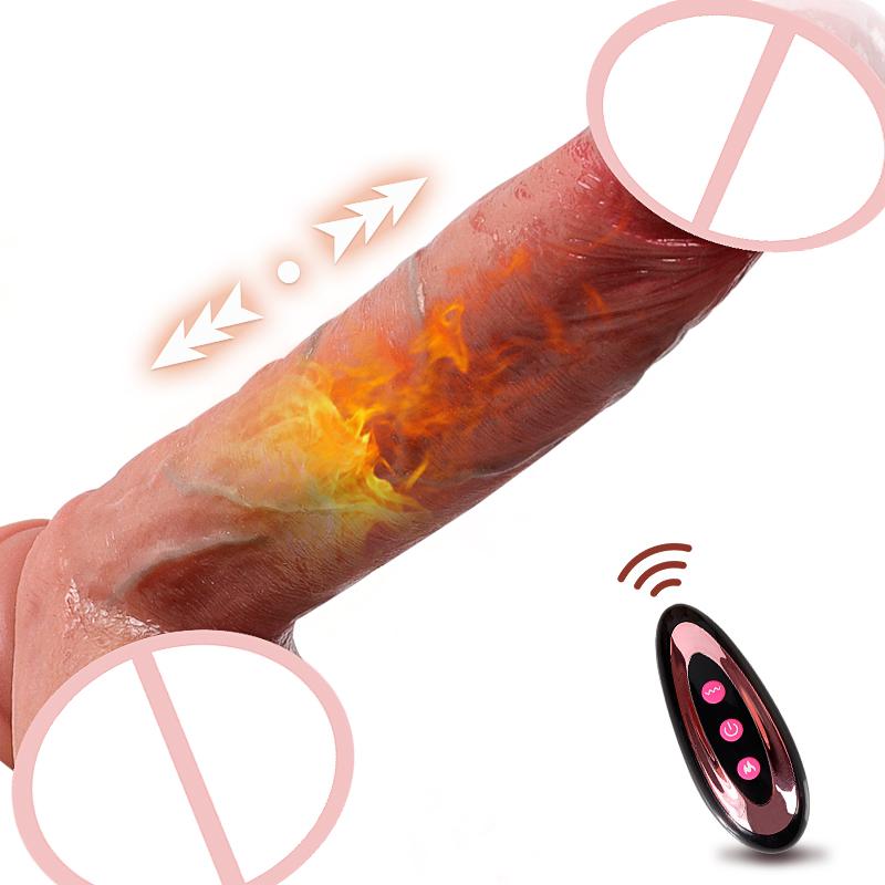 Wholesale Realistic Adult Sex Toy Remote Control Vibrator Dildo For Women Consoladores