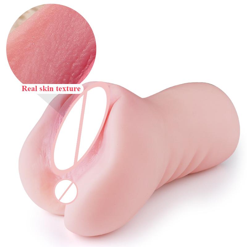 Adult Shop Wholesale Artificial Pocket Pussy Sex Toy Massager Vagina Anal Toys For Men Silicone Male Masturbation Aircraft Cup