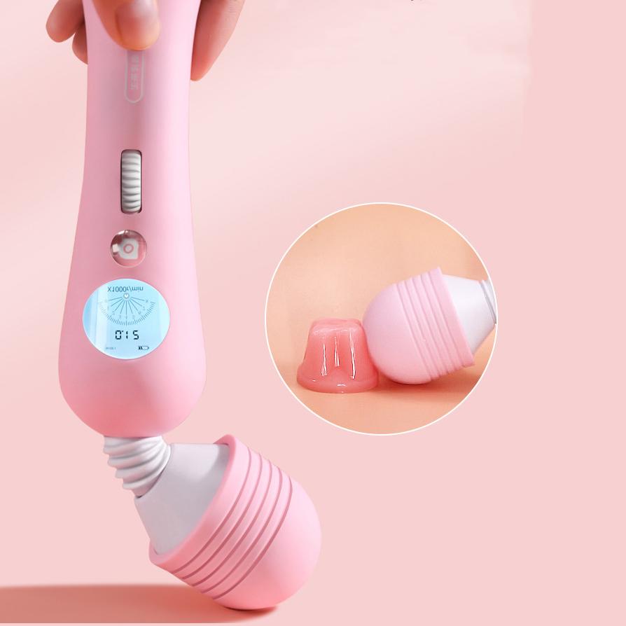 High Quality Av Wand Vibration Masturbator Female Strong Shock Orgasm Erotic Adult Sex Toys