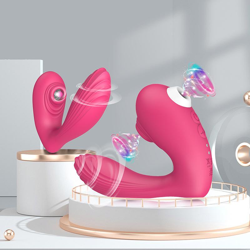 Clitoral Sucking Vibrator G Spot Clitoris Stimulator Dildo Vibrators With 10 Suction And Vibration