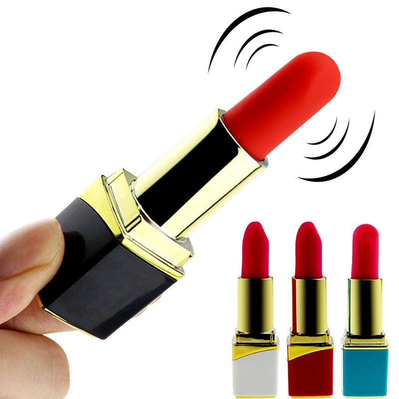 Mini Lipstick Vibrating Waterproof Lipstick Vibrator Sex Toys For Women