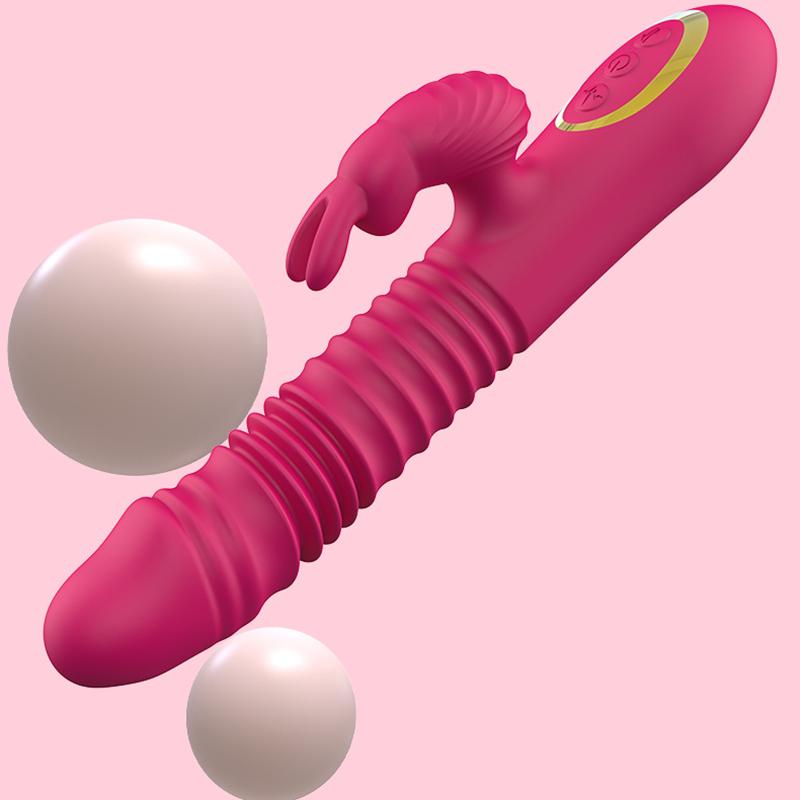 G Spot Rabbit Dildo Vibrator Orgasm Powerful Vibration Adult Sex Toys For Women
