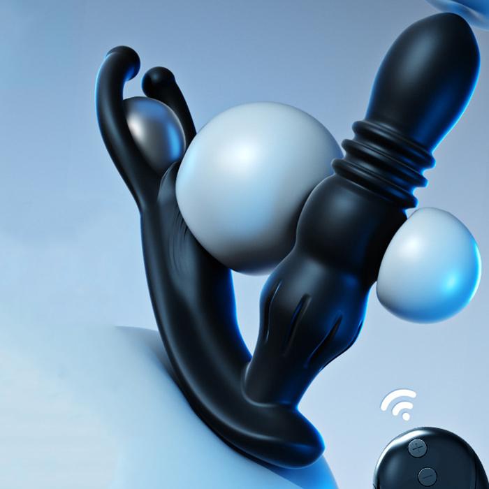 Hot Sale Vibrating Prostate Massager 10 Vibration Modes Vibrator Anal Sex Toy For Men
