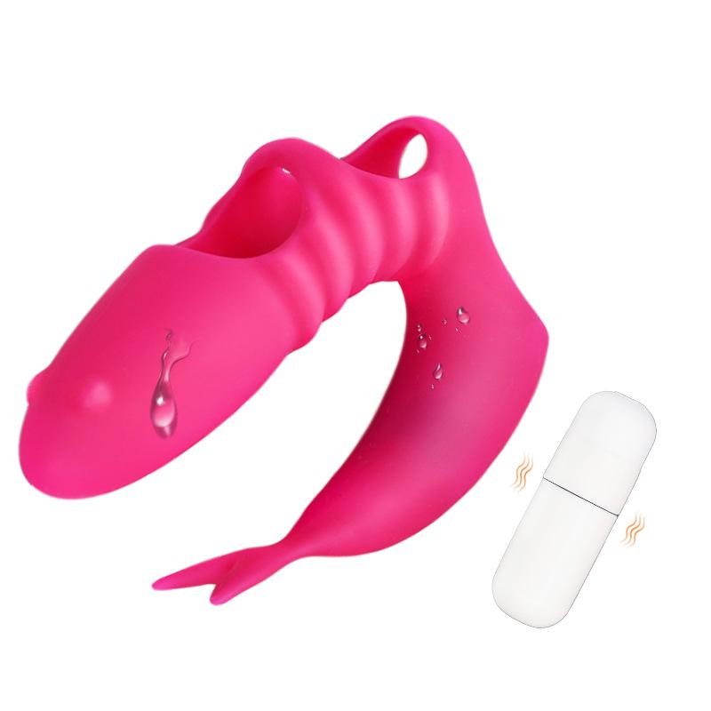 Pink Adult Vibrator Sex Toys Clitoral G-spot Stimulator Finger Vibrator