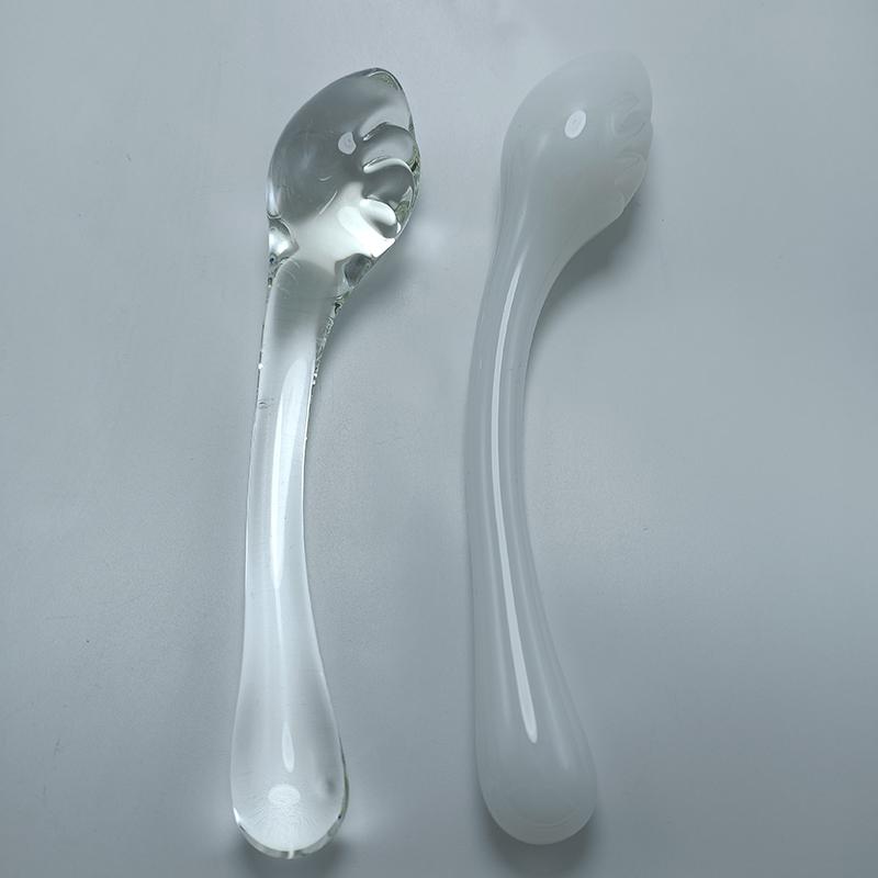 Hot Selling Clear Glass Dildos Penis Sex Toys For Women