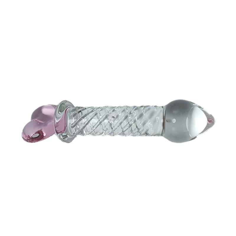 High Quantity Handmade Sex Toy Glass Clear Dildo For Women