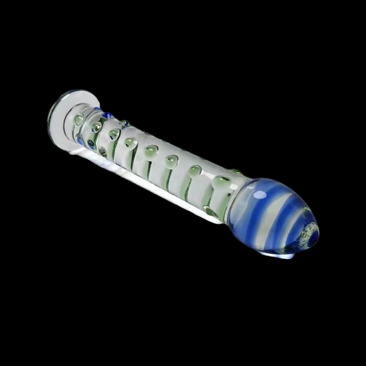 High Quality Huge 17cm Glass Clear Anal For Prostate G Spot Massager Sex Toy