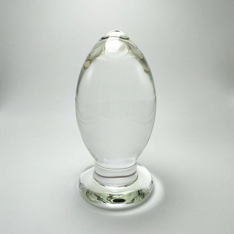  Price Exquisite Hand Made Clear Glass Anal Dildos Massage