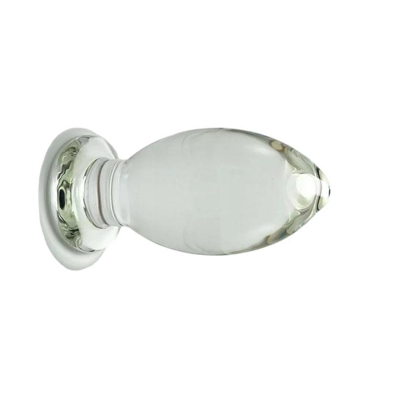 Low Price Handmade Clear Borosilicate Large Glass Penis Dildos