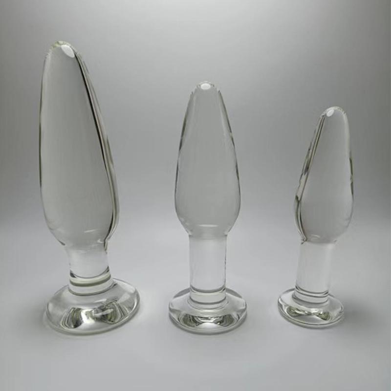  Competitive Price Women Sex Toys 14.5cm Glass Dildo