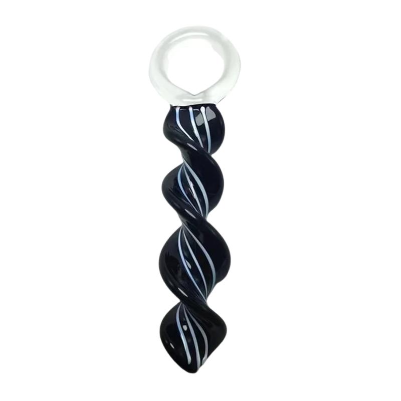 High Grade Glass Sex Toys 20.5cm Crystal Dildos Borosilicate For Women