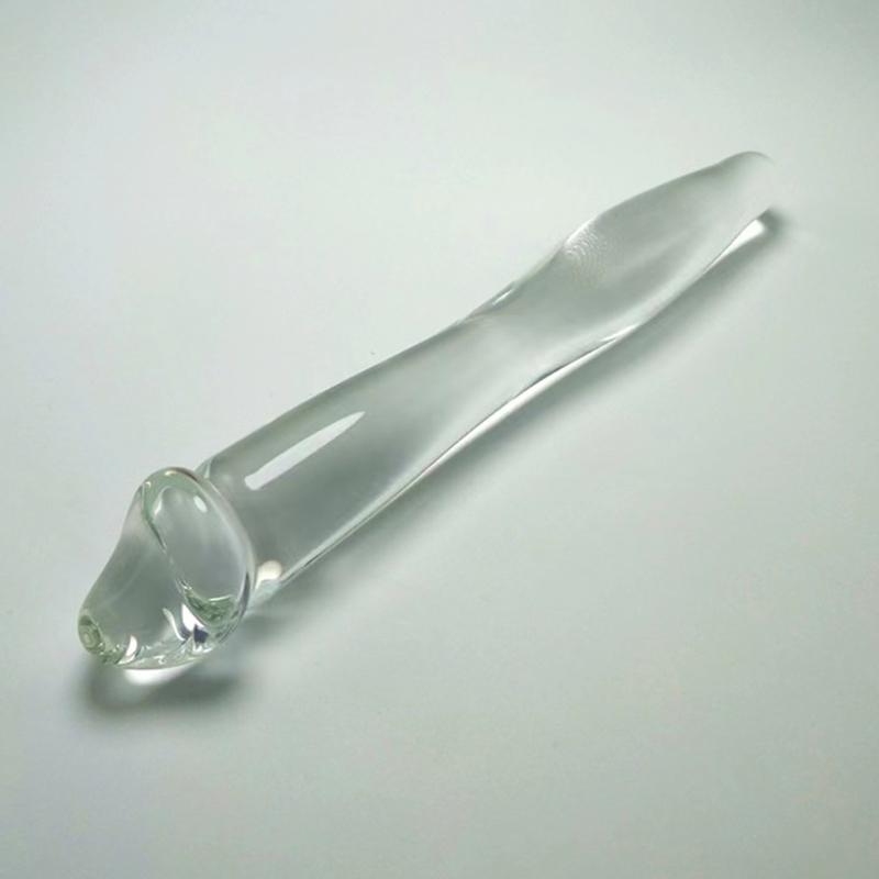  Price Hand Made Clear Color Glass Dildo Sex Toys For Women