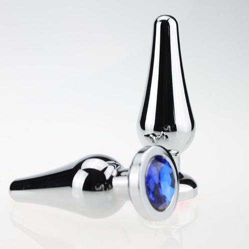 12 Color For Choose Medium Size Steel Butt Plug Metal Anal Plug Sex Toy