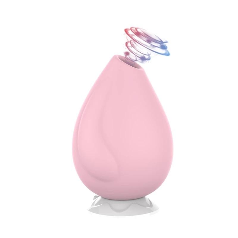 Silicone Clitoris Sucker Handheld Gourd Shape Vibrator Sex Toy Stimulation For Female