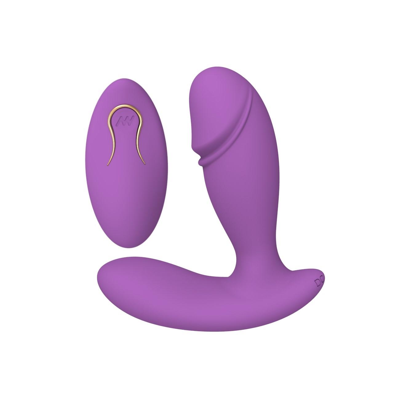 New Mannuo Silicone Vibrator Wireless Remote Control G-spot Stimulate Waterproof Masturbator For Female