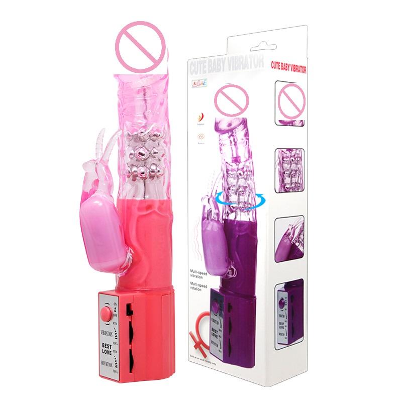 New Hot Design Rabbit Vibrator Stilumation Female Multi-speed Dildo Sex Toy Pussy Massager For Mastirbation