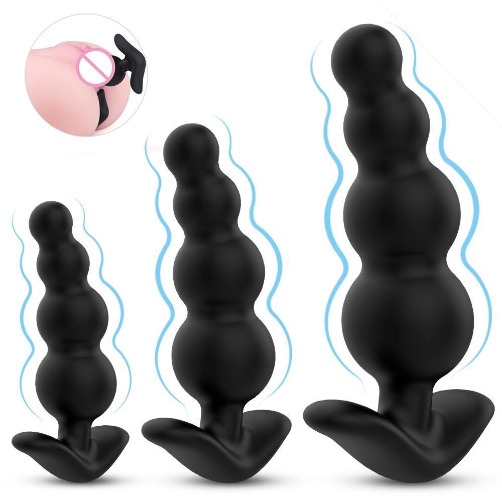 Manufacturer Butt Plug Set Medical Grade Silicone Soft Anal Screw Butt Plug Sex Toys Anal Beads