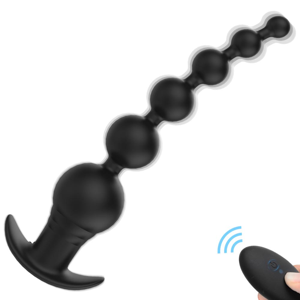  Adult Erotica Products Stimulator Anus Toy Remote Control Waterproof Anal Beads