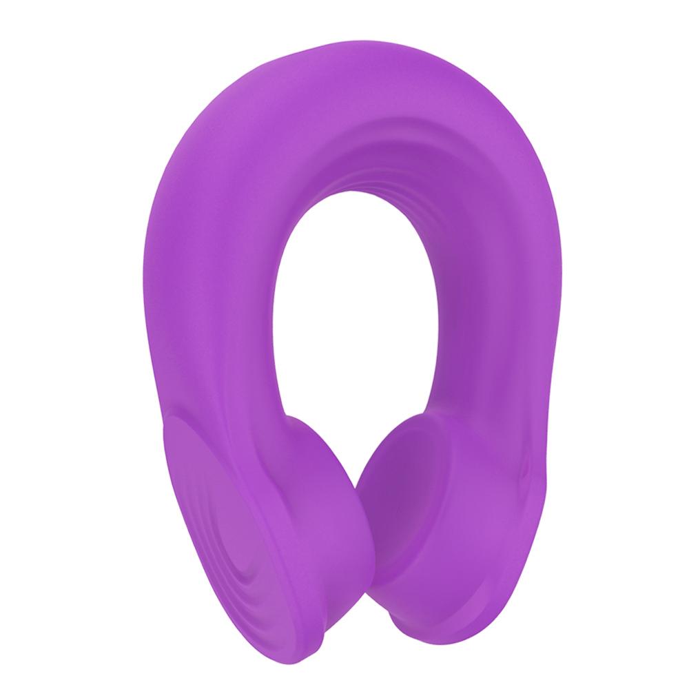  Original Factory Soft Silicone Rechargeable Rubber Penis Vibrating Cock Ring Vibrator